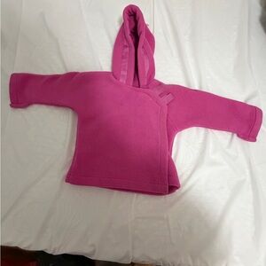 Kids Pink Hoodie Jacket - fleece (Widgeon)